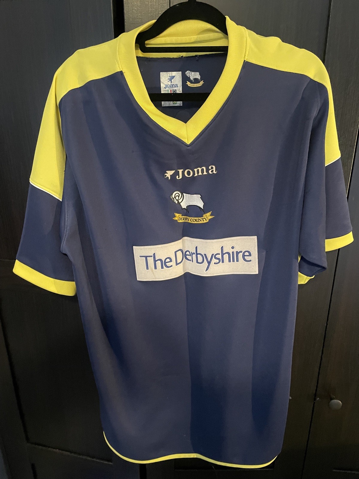 Derby County 2006/07 Joma  Away  Football Shirt Size Adult Large for sale on Ebay