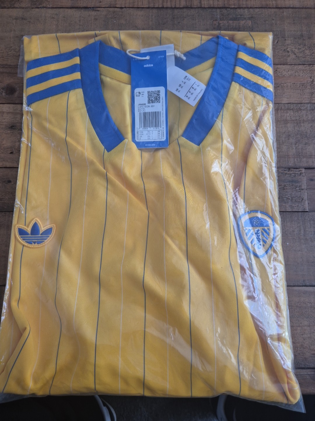 Leeds United ICON Adidas Shirt New Sealed 2XL for sale on Ebay