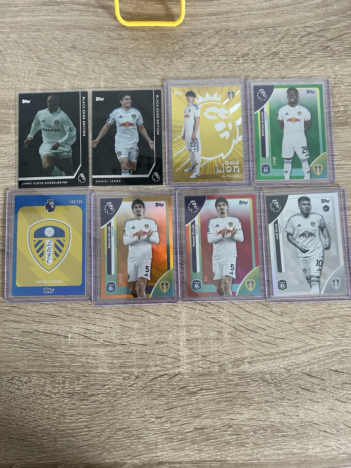 Topps Premier League 2026 Leeds United Team Football Trading Cards Bundle for sale on Ebay