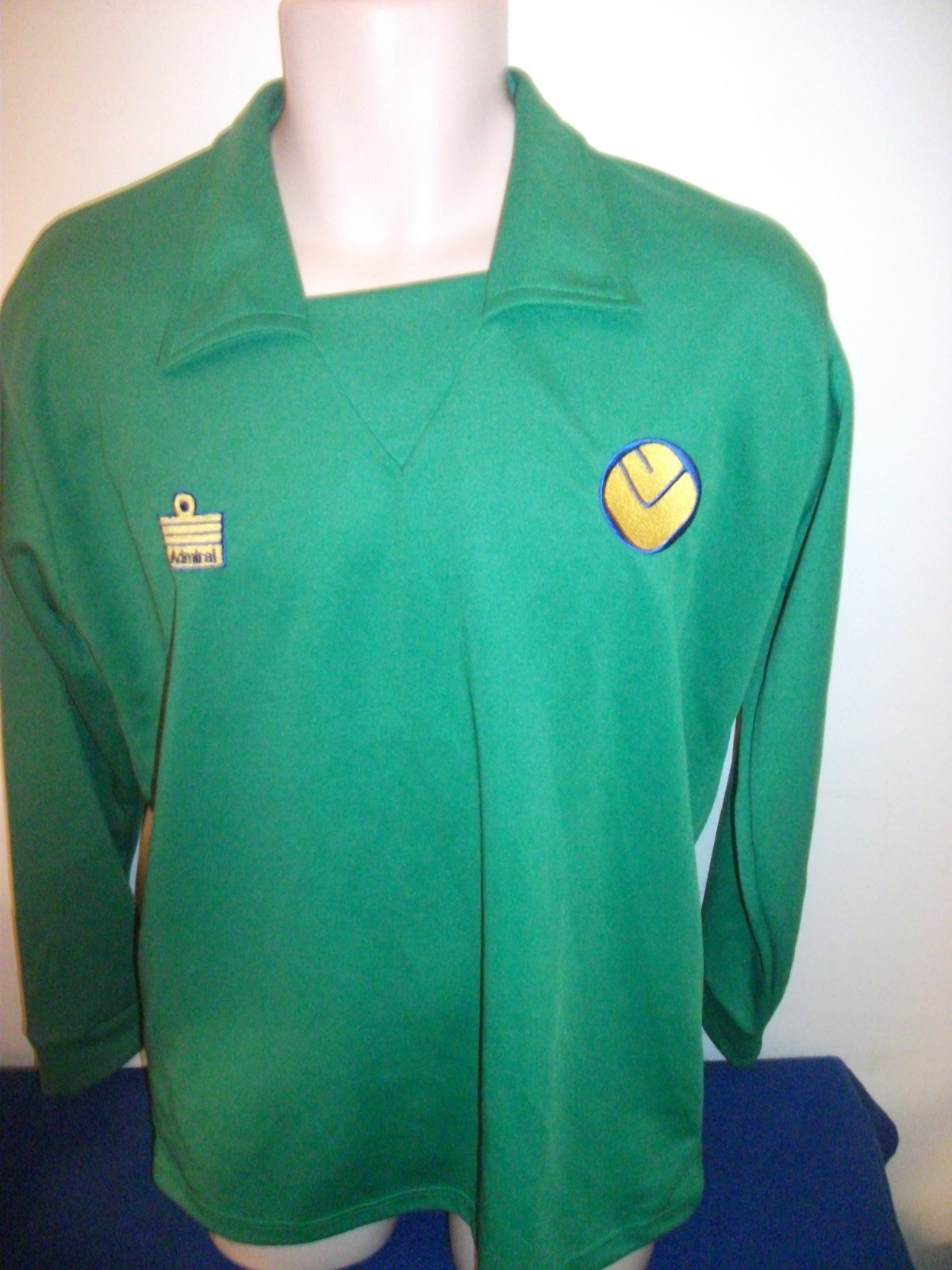 RETRO 1973   Leeds Unites  Admiral    Goalkeeper shirt  L for sale on Ebay