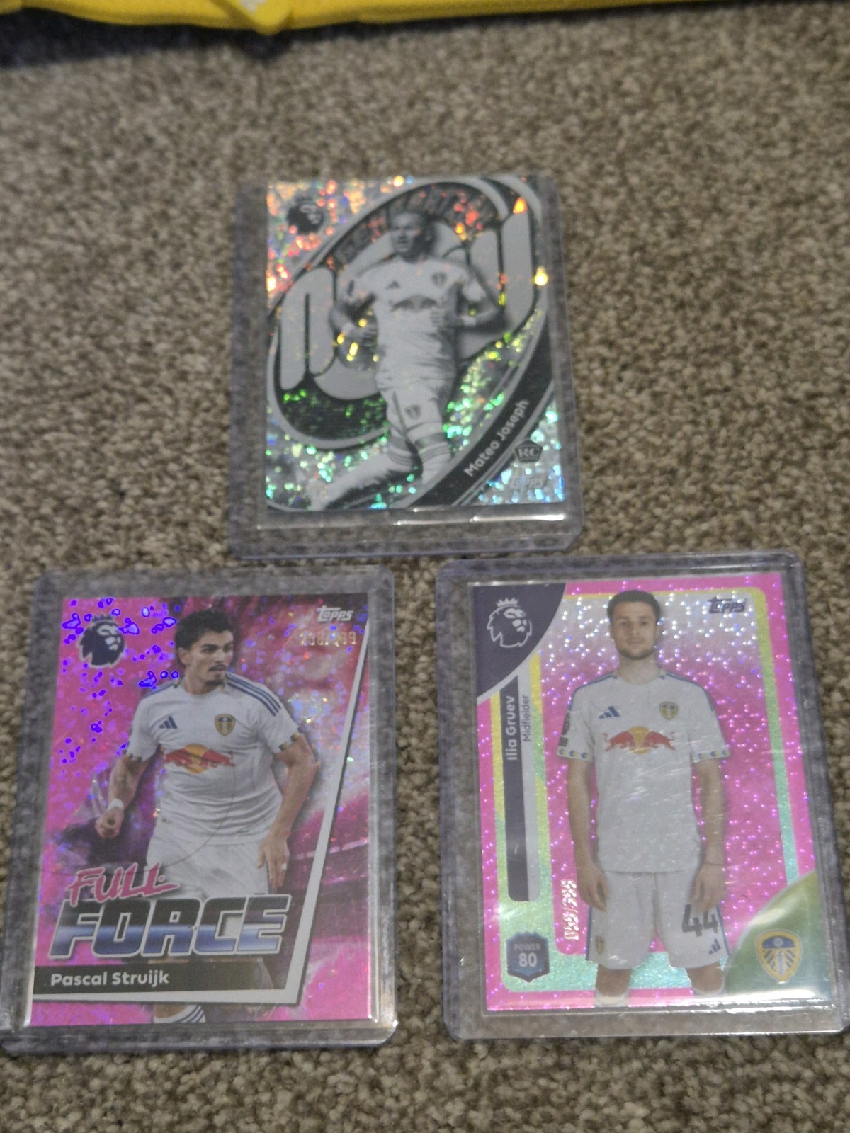Leeds United Topps Bundle.  Premier League 2026.  Joseph, Gruev, Struijk for sale on Ebay