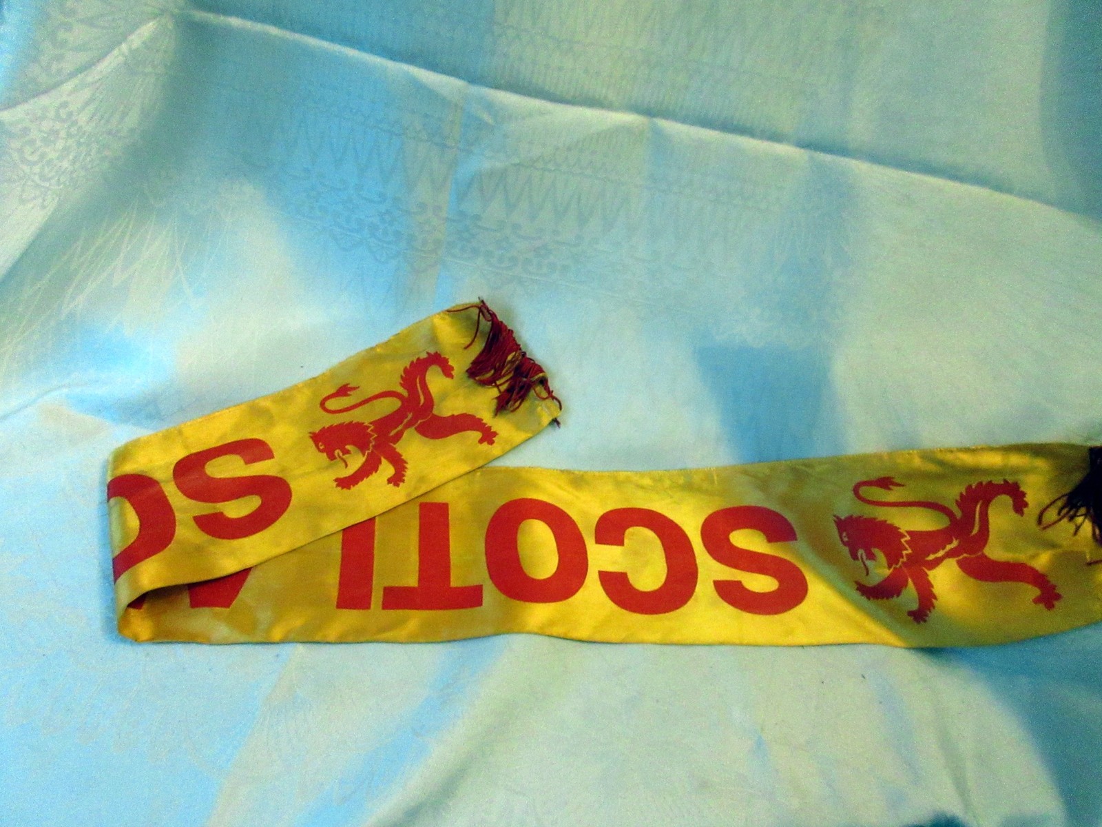 1970s SILKY SCOTLAND SCARF for sale on Ebay
