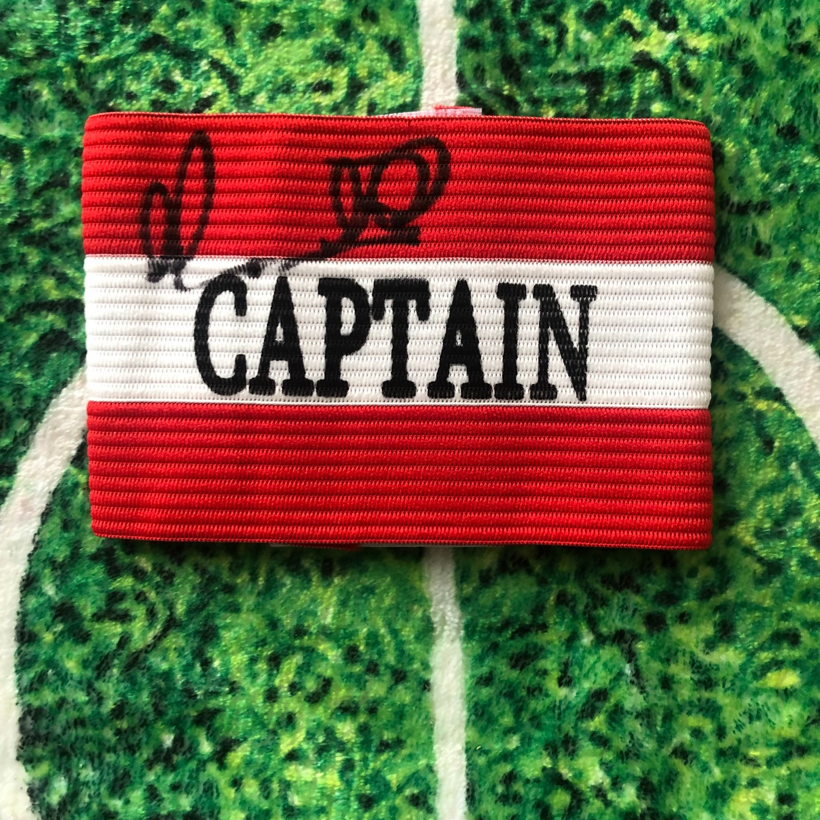 Adam Lallana Of England, Southampton & Liverpool Signed Captains Armband wCOA for sale on Ebay