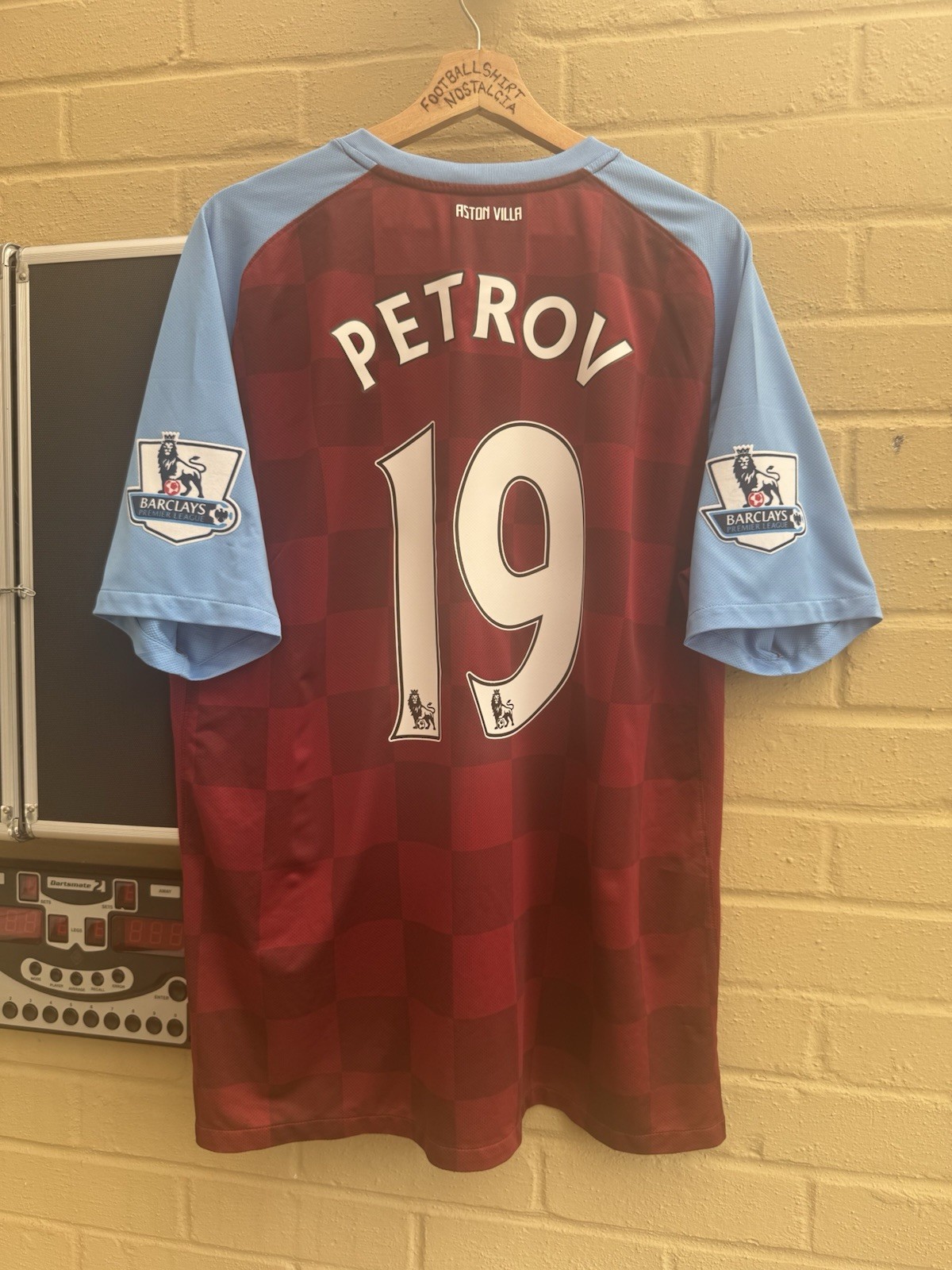 Aston Villa 2011-12 Home Football Shirt Men’s XL #19 PETROV for sale on Ebay