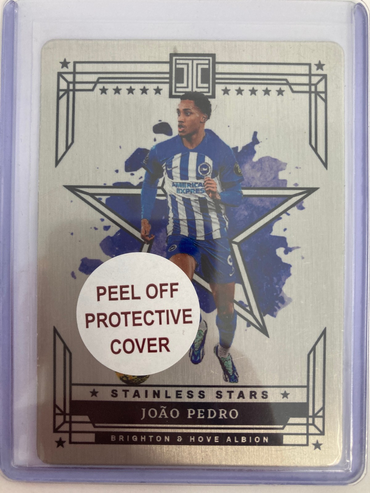 PANINI IMPECCABLE 23/24 JOAO PEDRO BRIGHTON STAINLESS STARS 6/74.. for sale on Ebay