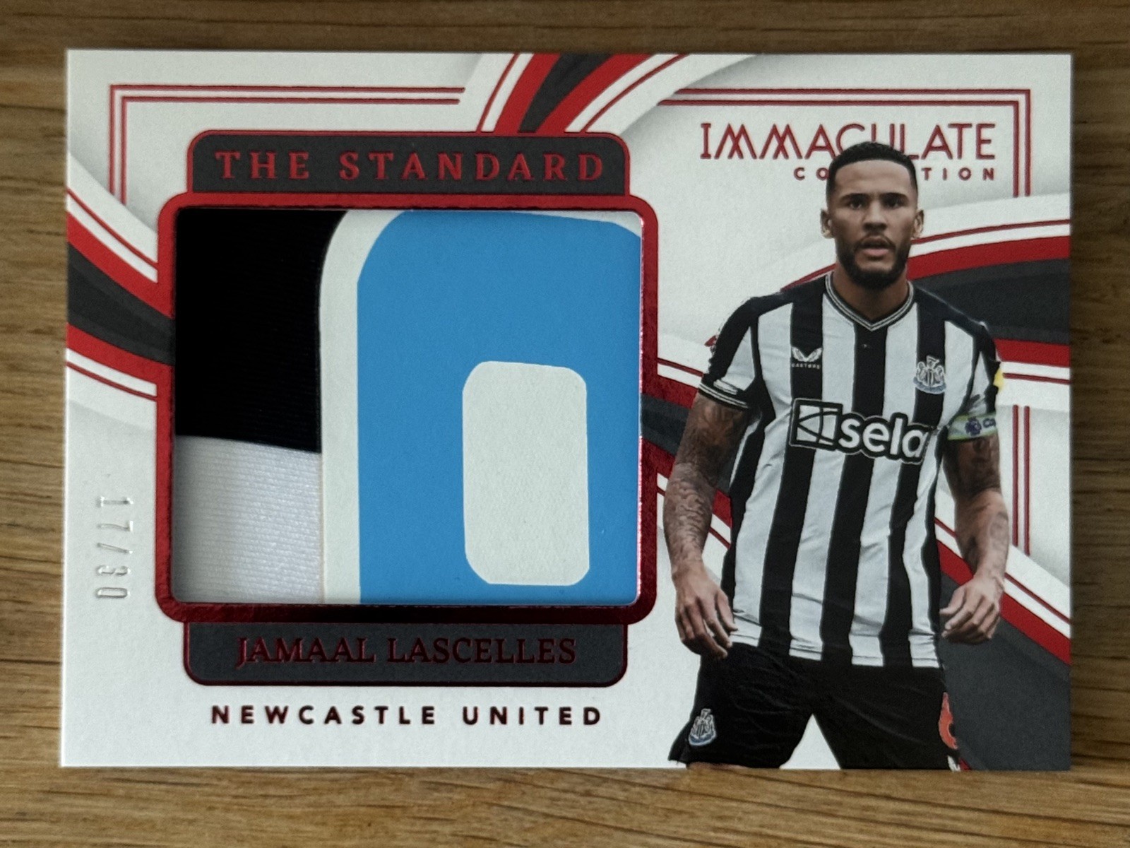 23/24 Panini Immaculate Jamal Lascelles Newcastle Patch /30 Match Worn/Used for sale on Ebay