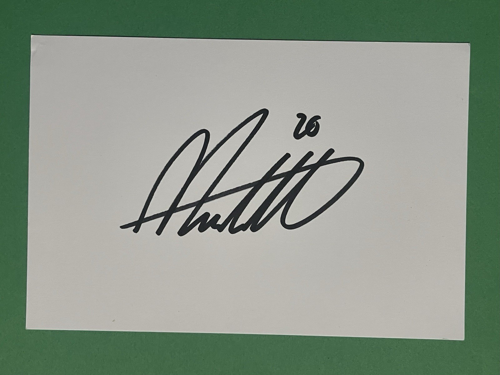 Adam Randall- Plymouth Argyle Fc Signed Card for sale on Ebay