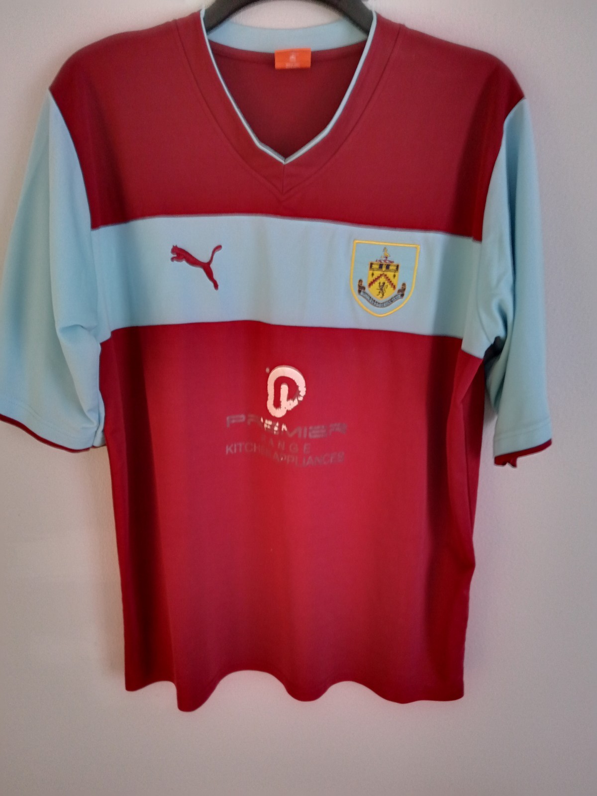 Burnley Home Shirt  for sale on Ebay