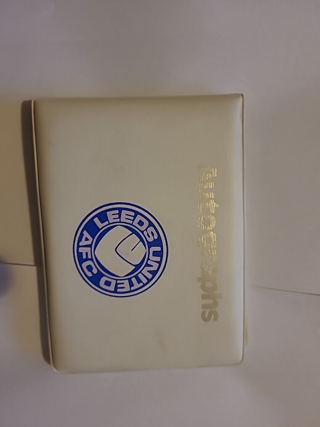 rare vintage leeds united autographs book with autographs for sale on Ebay