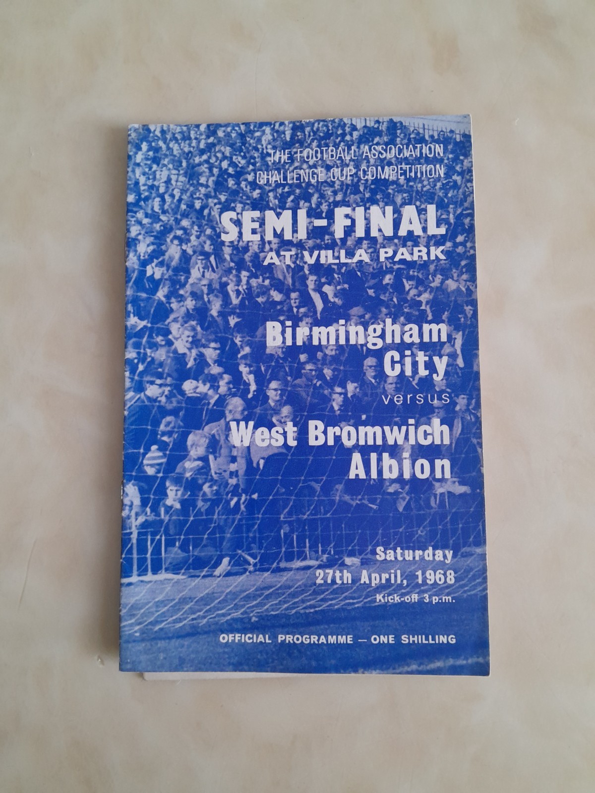 BIRMINGHAM CITY V WEST BROMWICH ALBION ( SATURDAY 27TH APRIL 1968 ) for sale on Ebay