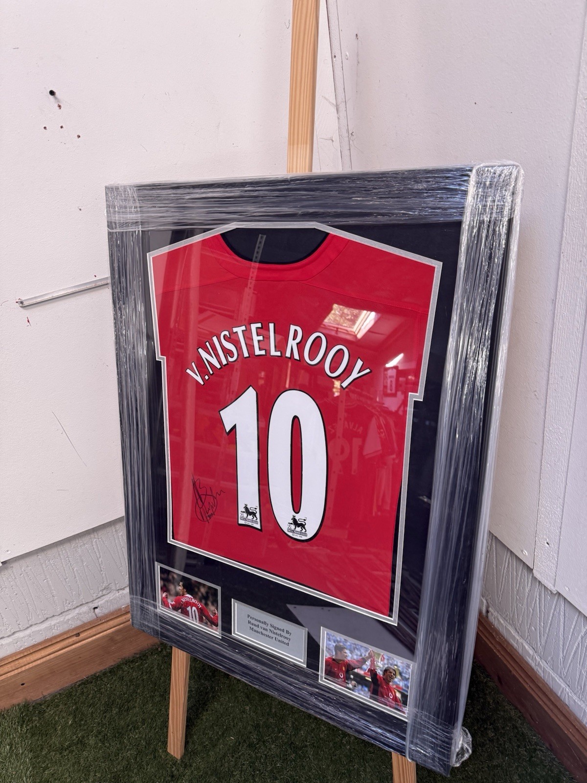 Signed Ruud Van Nistelrooy Manchester United Jersey with COA for sale on Ebay