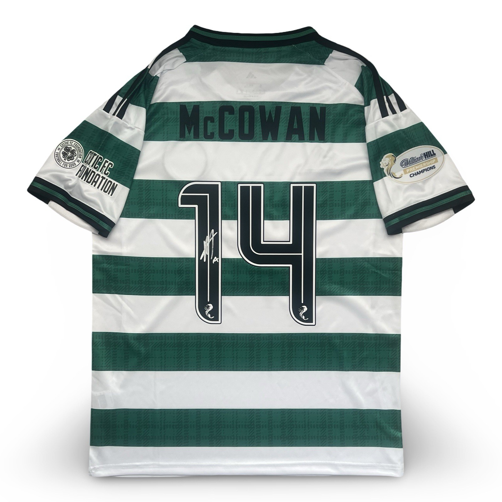 Signed Luke McCowan Celtic Football Home Shirt 2025/26 With Photo Proof And COA for sale on Ebay