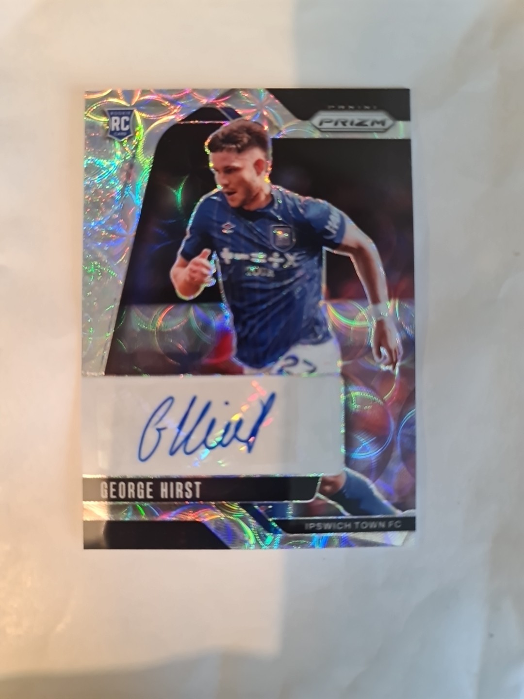 George Hirst Auto RC Choice Panini Prizm Premier League 2024-25 Ipswich Town for sale on Ebay