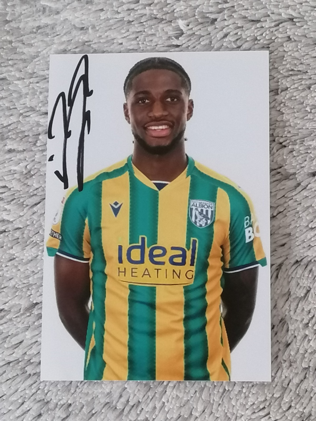 WBA. WEST BROM. WEST BROMWICH ALBION. HAND SIGNED PHOTO 6X4 SAMUEL ILING JUNIOR. for sale on Ebay