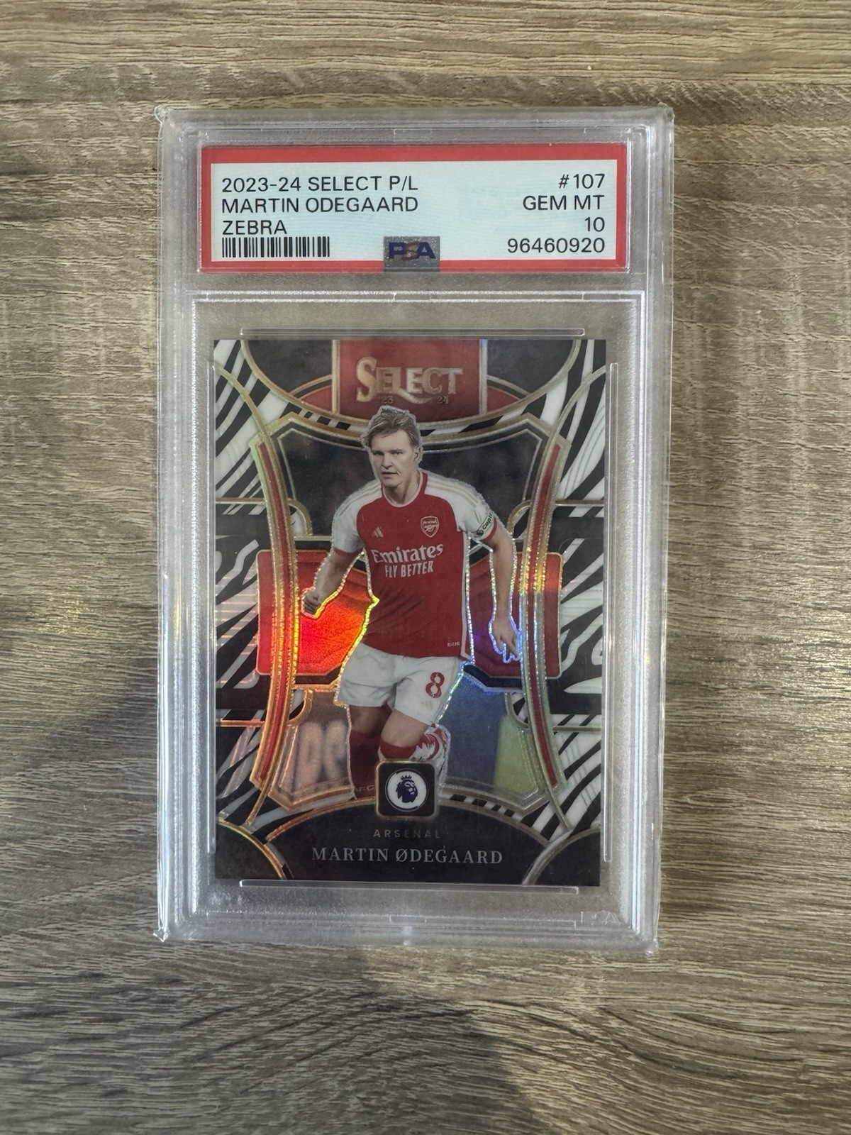 Martin Odegaard Arsenal PSA 10 9/25 for sale on Ebay