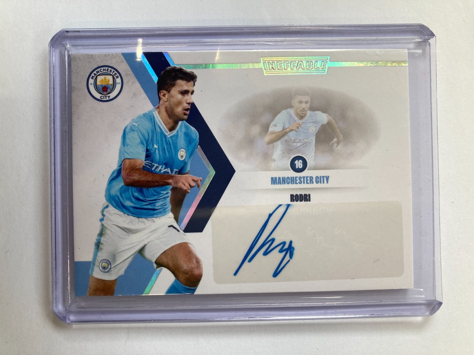 DAKA INEFFABLE 2023-2024 RODRI MANCHESTER CITY AUTO 29/35. for sale on Ebay