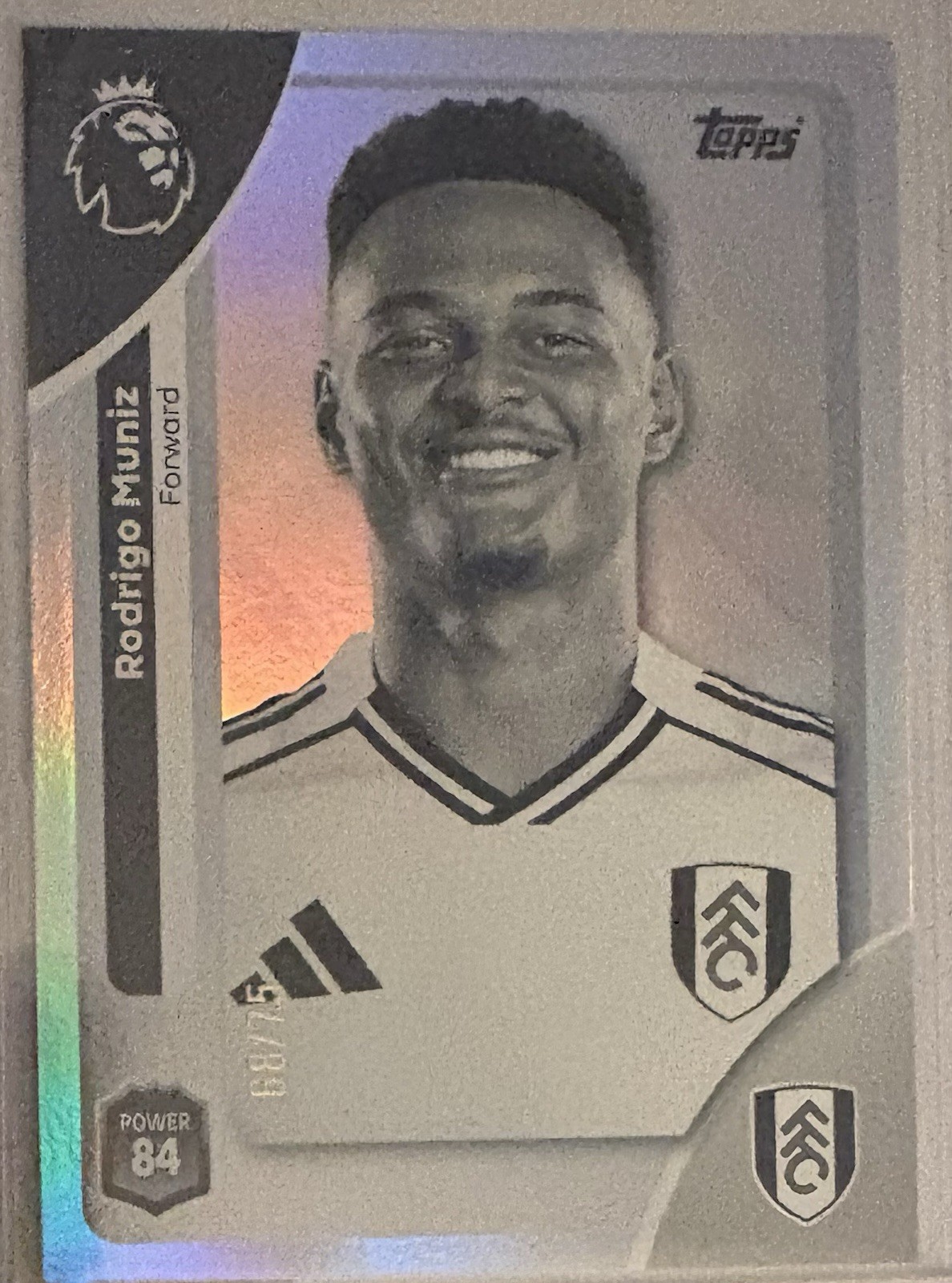 Topps Premier League 2025/2026 Rodrigo Muniz Numbered /75 Fulham for sale on Ebay
