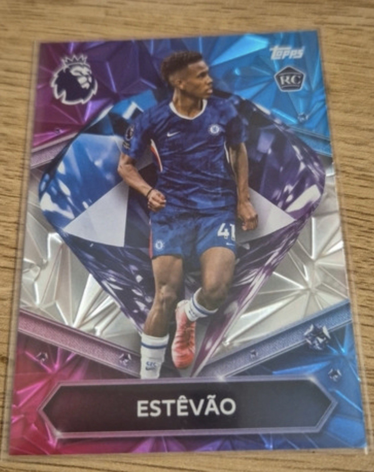 Topps Premier League 2025/26 - ESTEVAO Diamond Rookie - Chelsea - DR4 for sale on Ebay