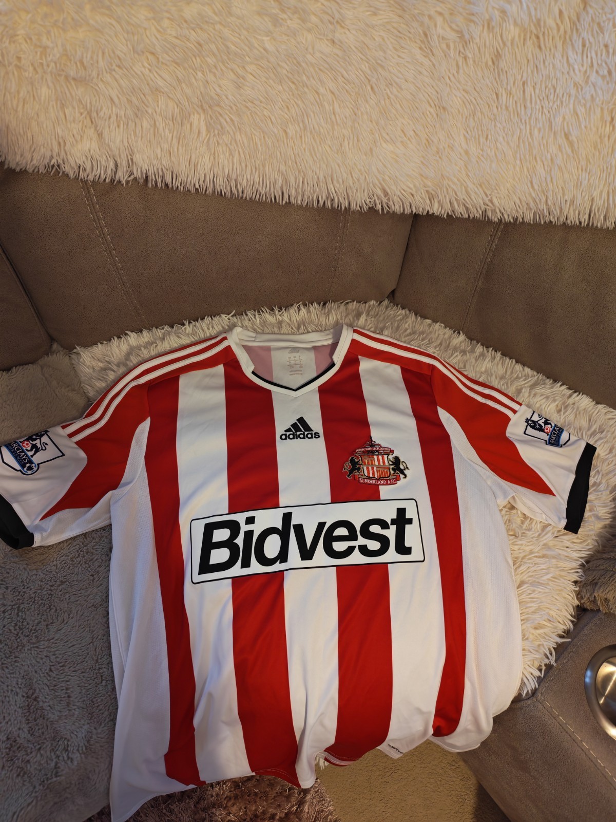 Sunderland shirt 2014-2015 Home for sale on Ebay