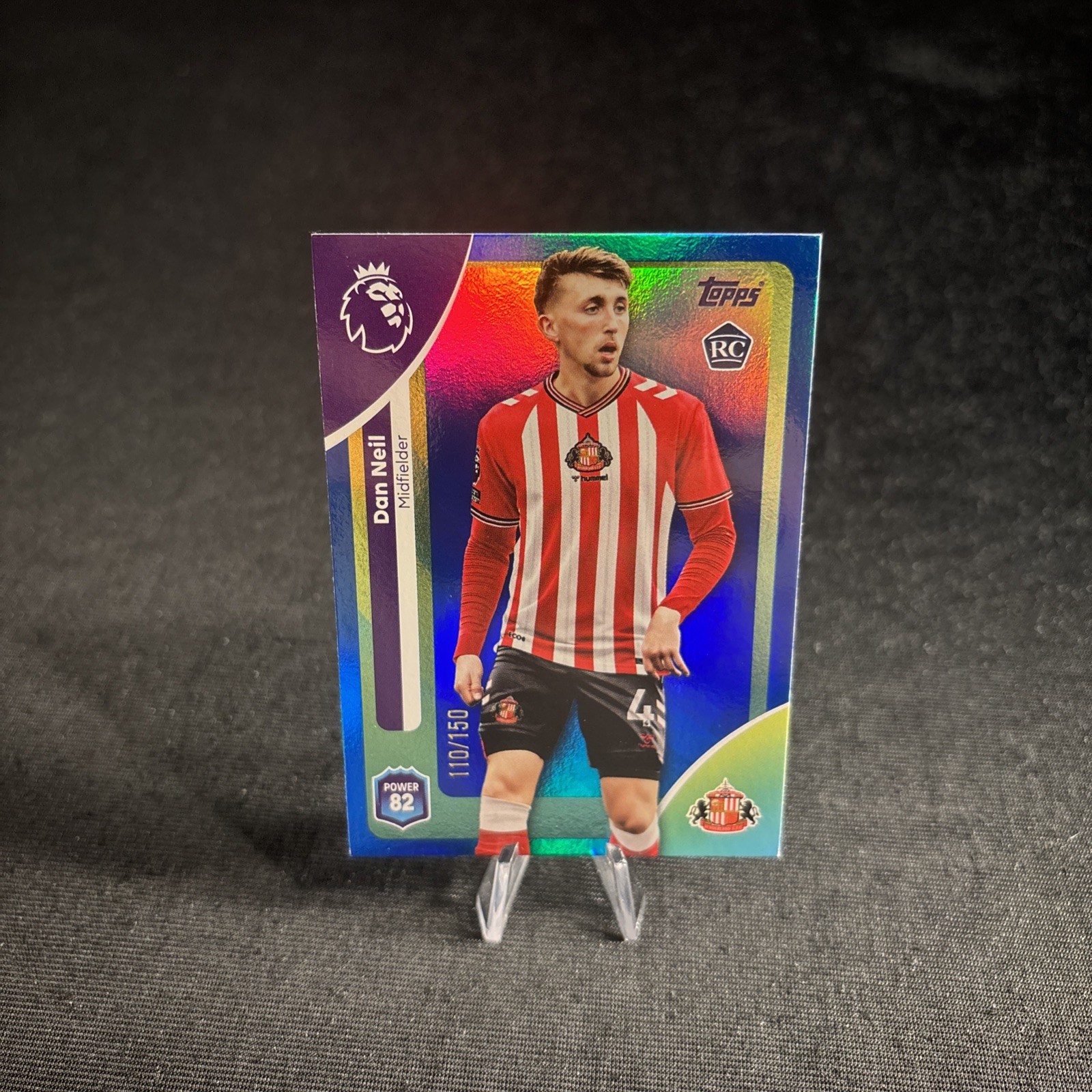 Topps Premier League 2026  Sunderland Dan Neil Rookie Card /150 Rookie for sale on Ebay