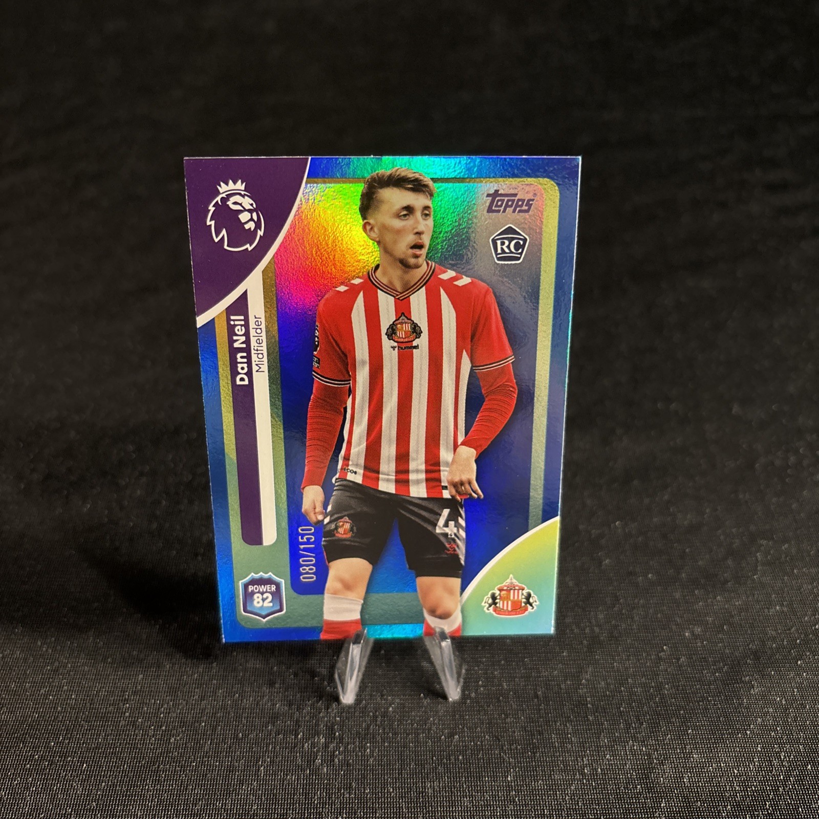 Topps Premier League 2026  Sunderland Dan Neil Rookie Card /150 Rookie for sale on Ebay