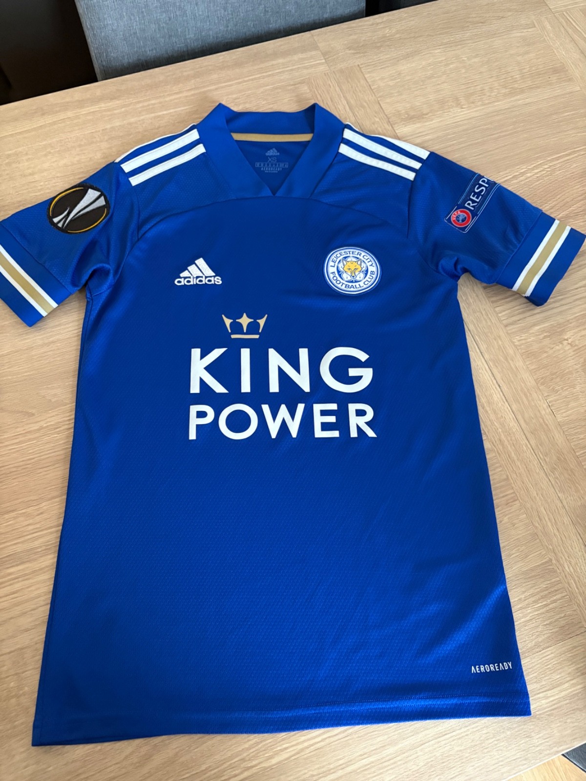 Leicester City LCFC 2020/2021 Home Shirt, Size XS for sale on Ebay