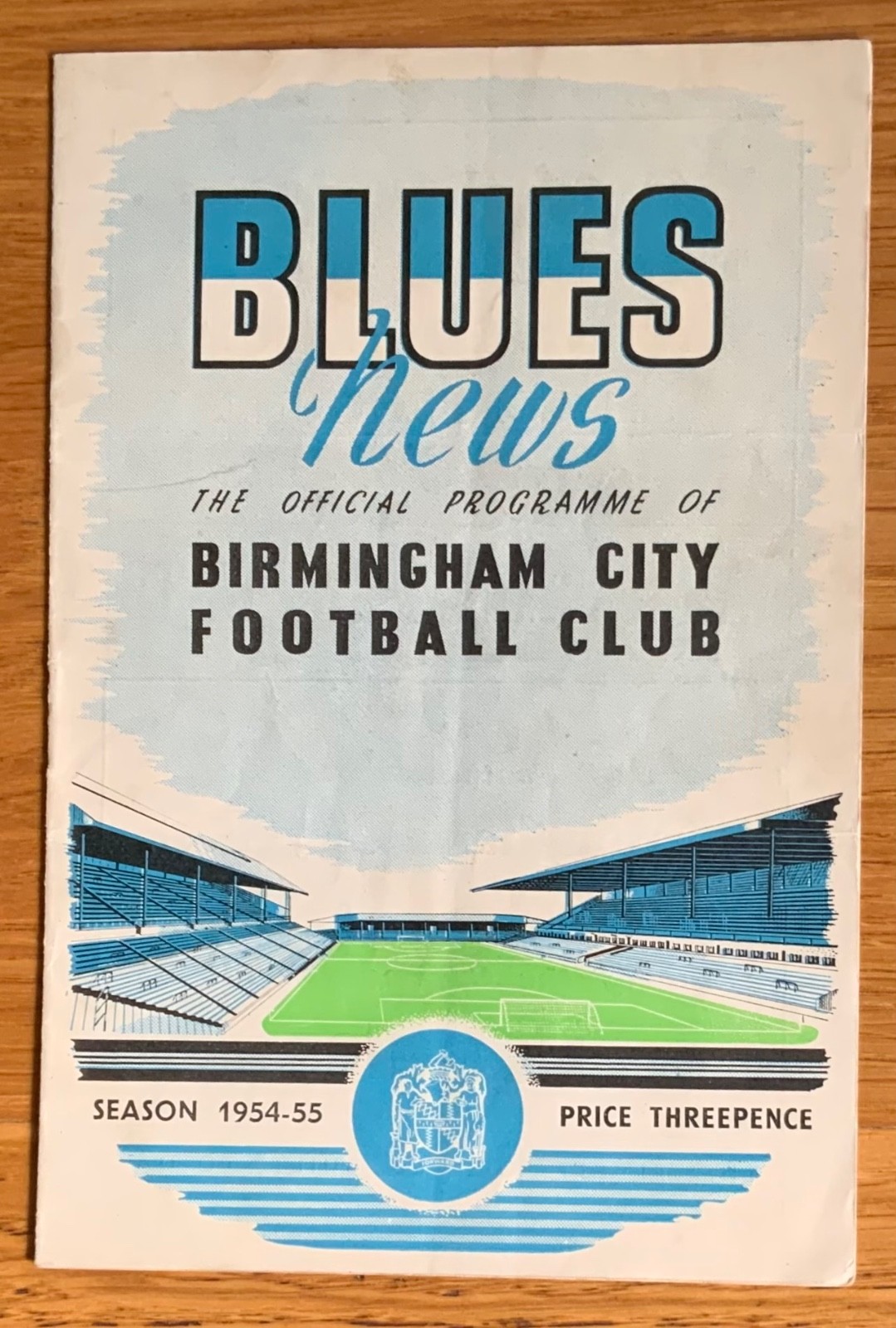 Birmingham City v Port Vale 27/11/1954 for sale on Ebay