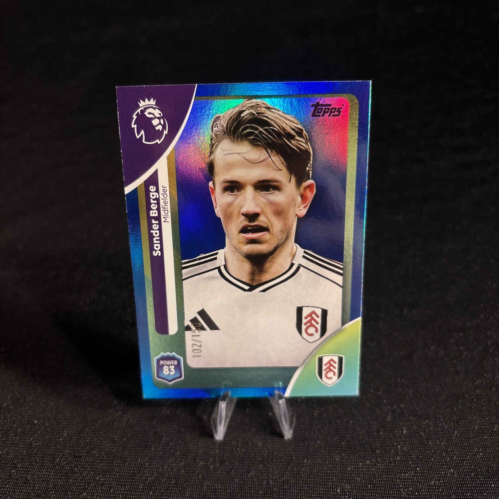 Sander Berge Topps Premier League 2025/2026 Topps 25/26 Fulham /150 for sale on Ebay