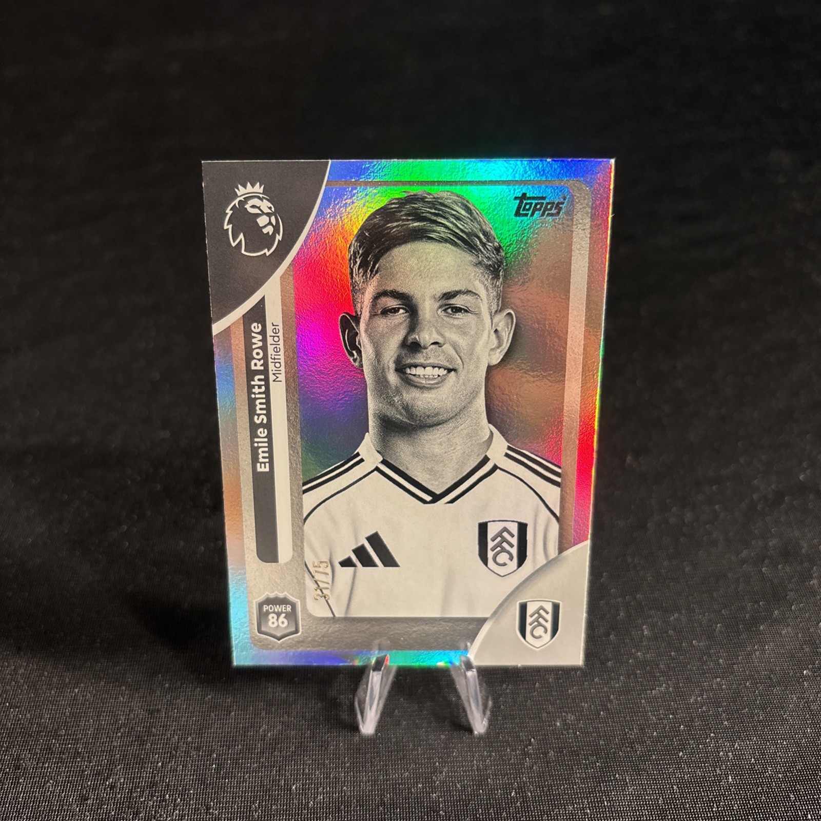 Emile Smith Rowe Topps Premier League 2025/2026 Topps 25/26 Fulham /75 for sale on Ebay