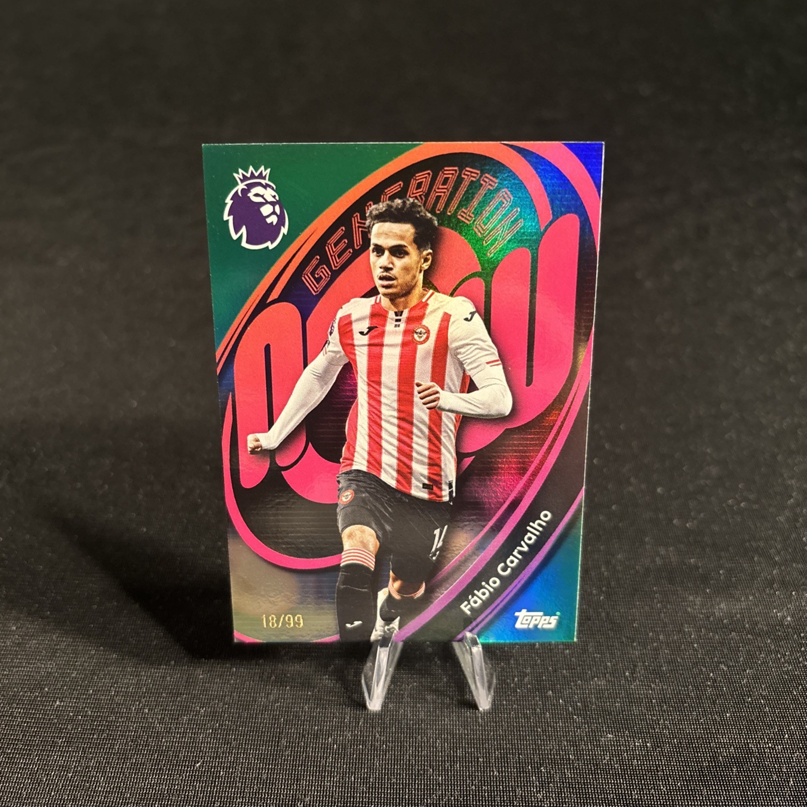 Topps Premier League 2026 Brentford Fabio Carvalho Generation Now /99 for sale on Ebay