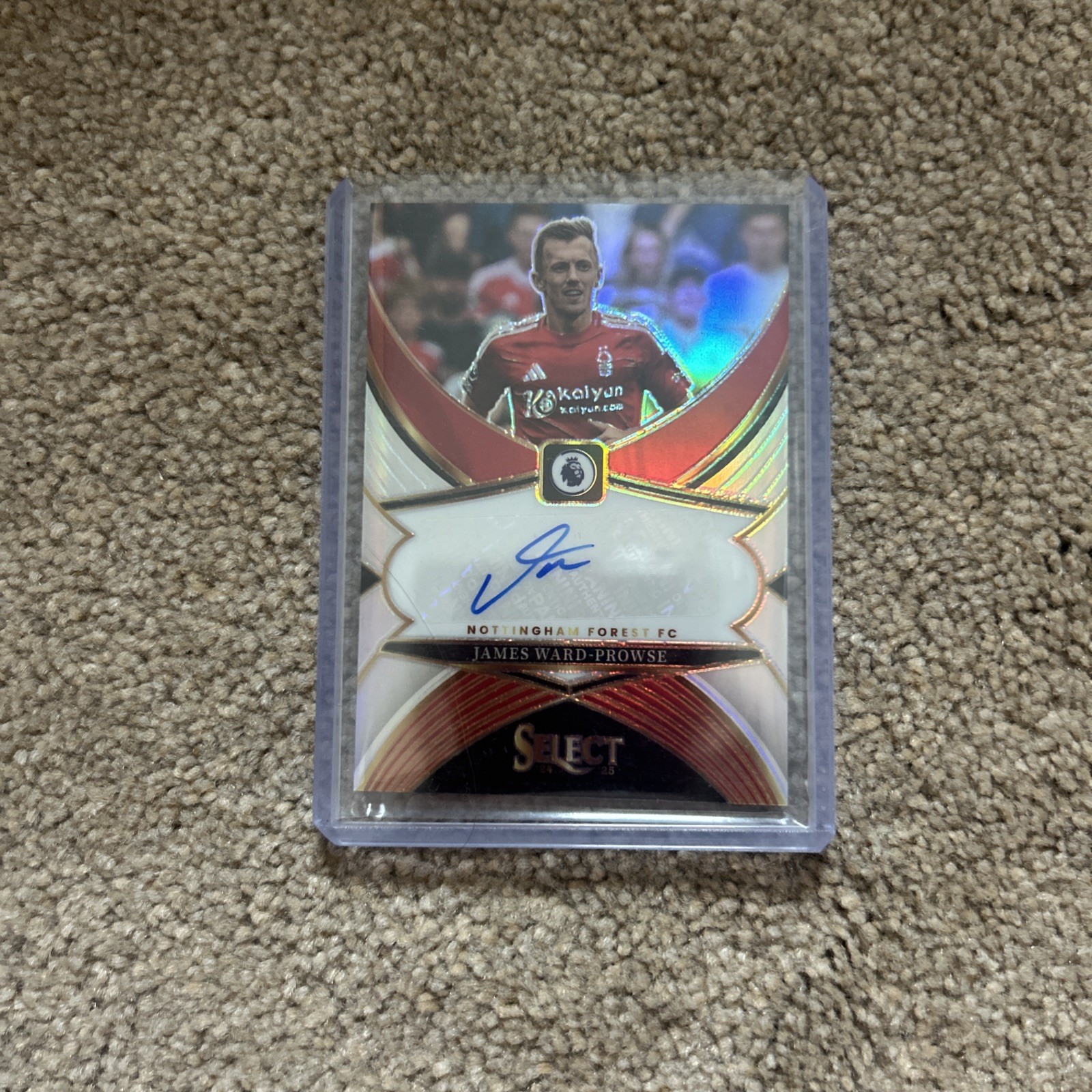 2024-25 Panini Select James Ward Prowse Nottingham Forest Auto for sale on Ebay