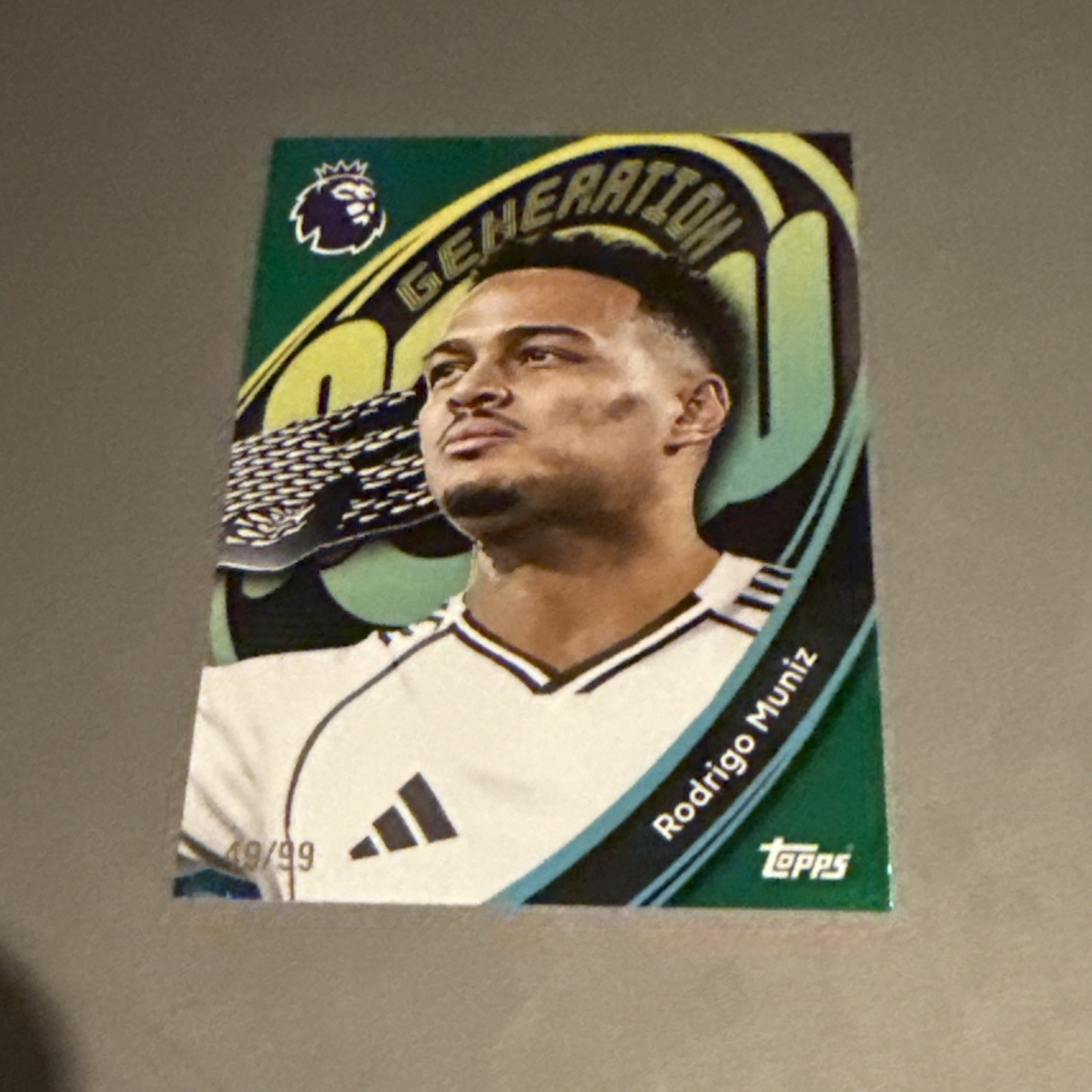 Topps Premier League 25/26 Rodrigo Muniz Generation Now 49/99 Fulham for sale on Ebay