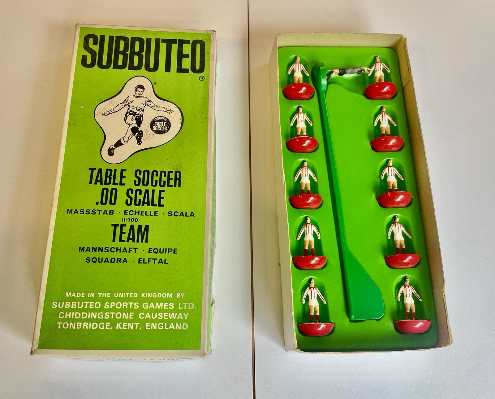 Vintage Subbuteo Team Sunderland, Stoke City, Southampton for sale on Ebay