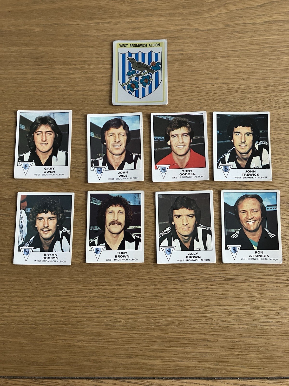 Panini Football Stickers West Bromwich FC 1980 for sale on Ebay