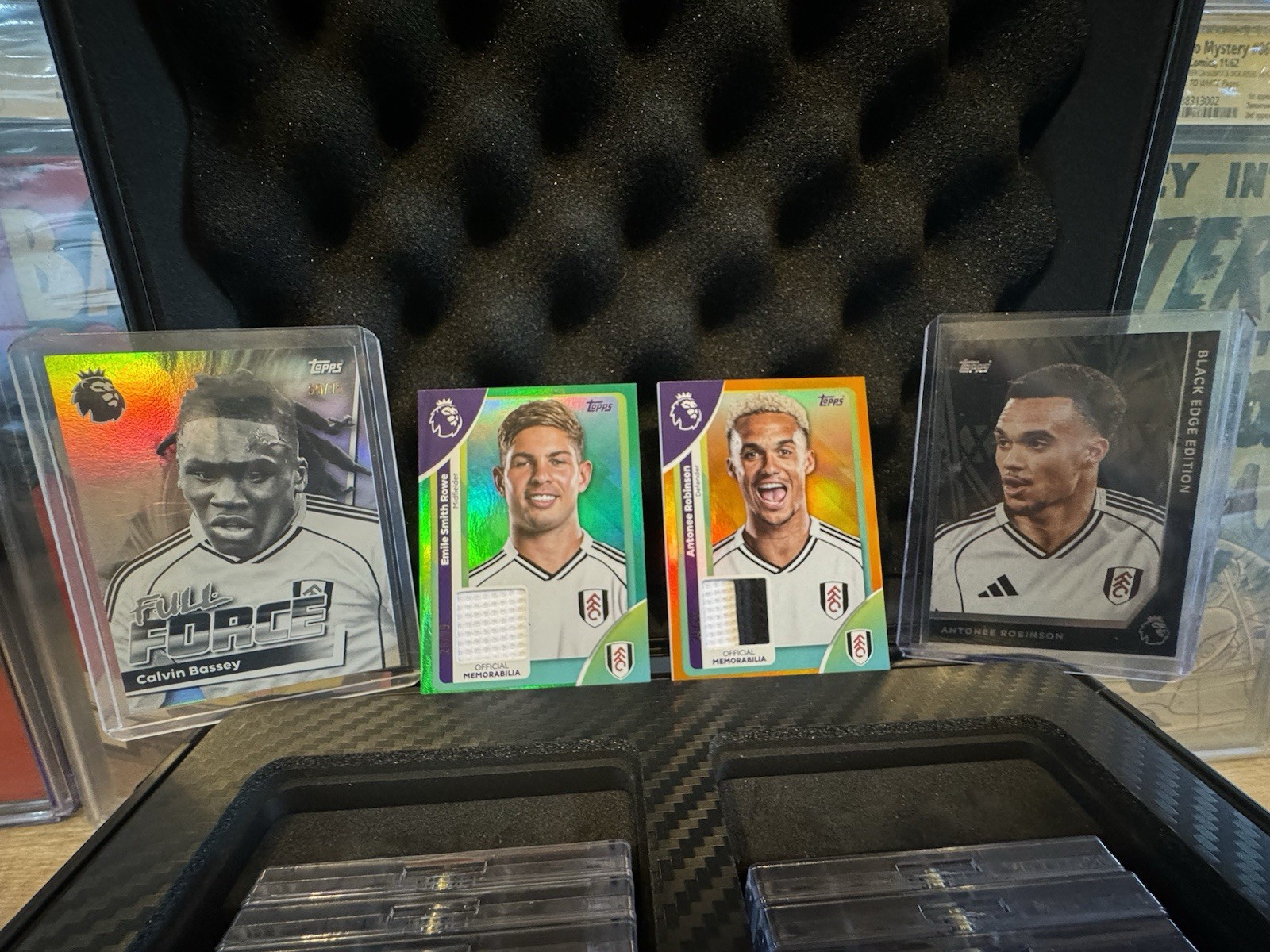 Fulham FC Topps Premier League 25/26 Numbered/Patch/Black Edge Edition Bundle for sale on Ebay