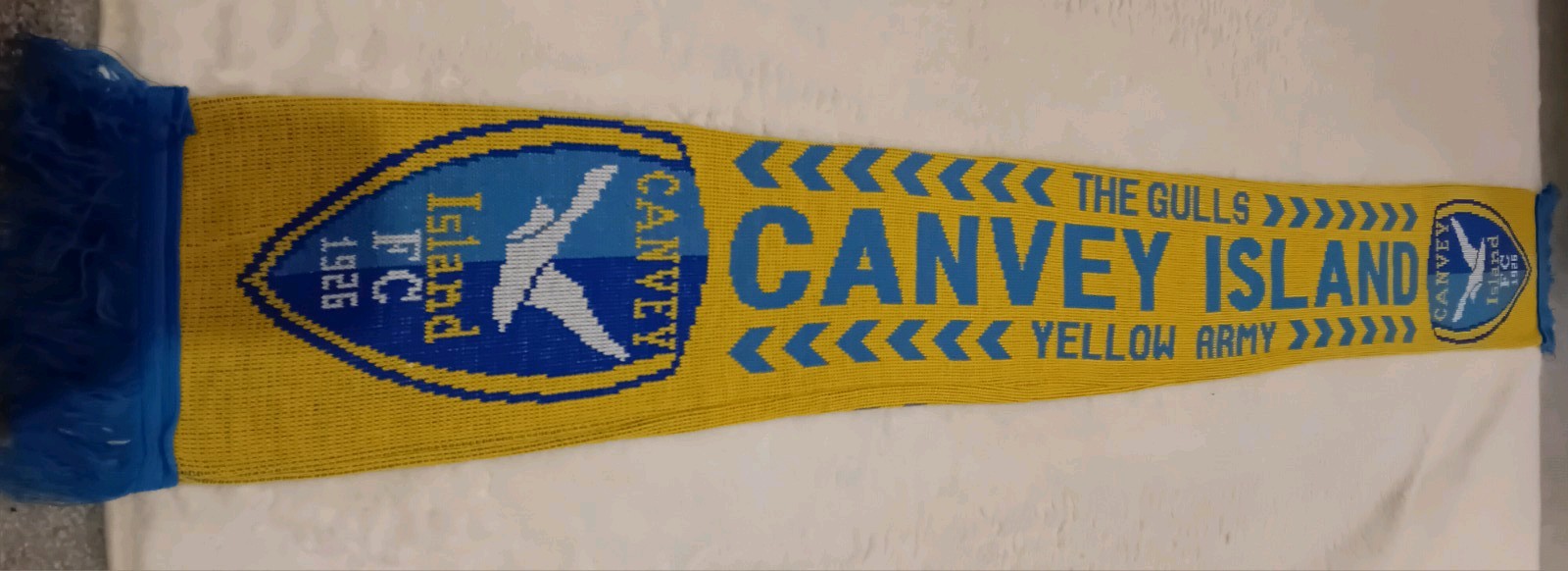 Canvey Island Non League Scarf for sale on Ebay