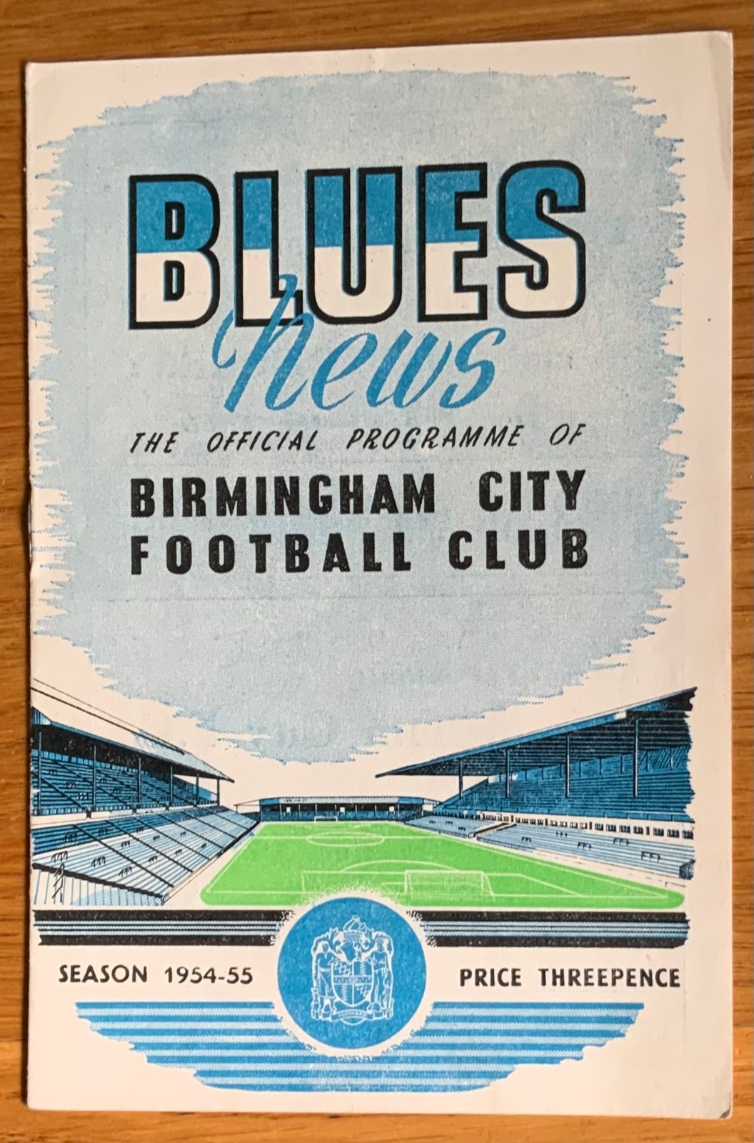Birmingham City v Notts County 23/04/1954 for sale on Ebay