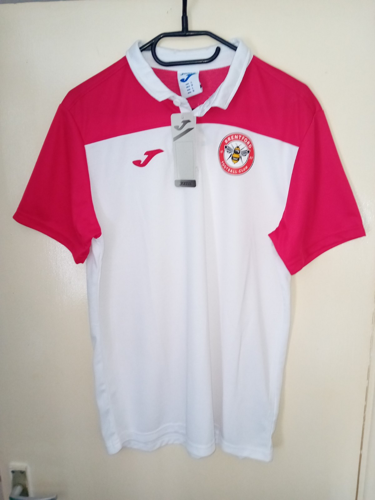 Joma Brentford FC Training Polo Shirt Size Large *BNWT* for sale on Ebay