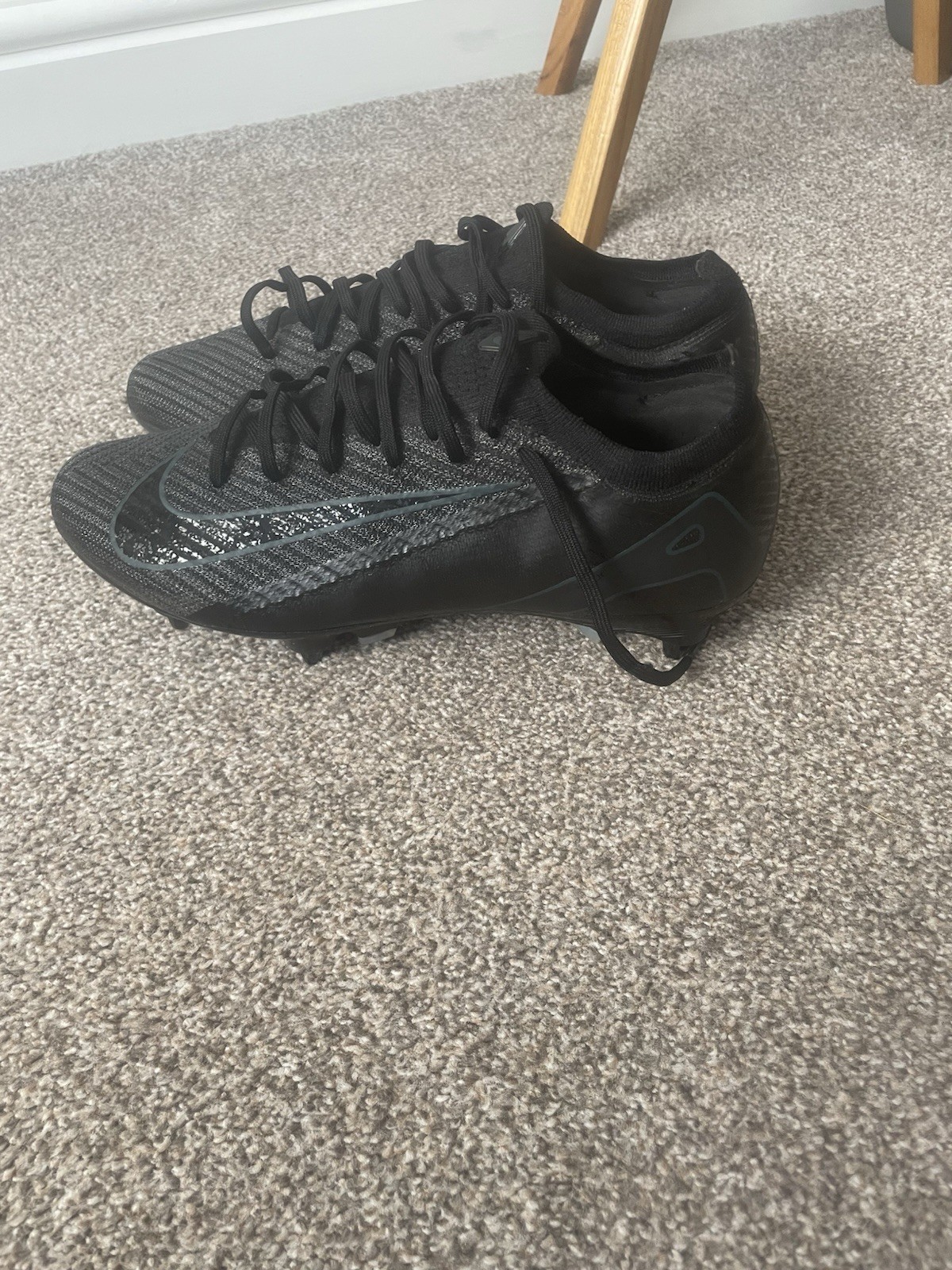 Nike Zoom Mercurial Vapor 16 Elite SG Football Boots - Black - Size UK 7 - NEW for sale on Ebay