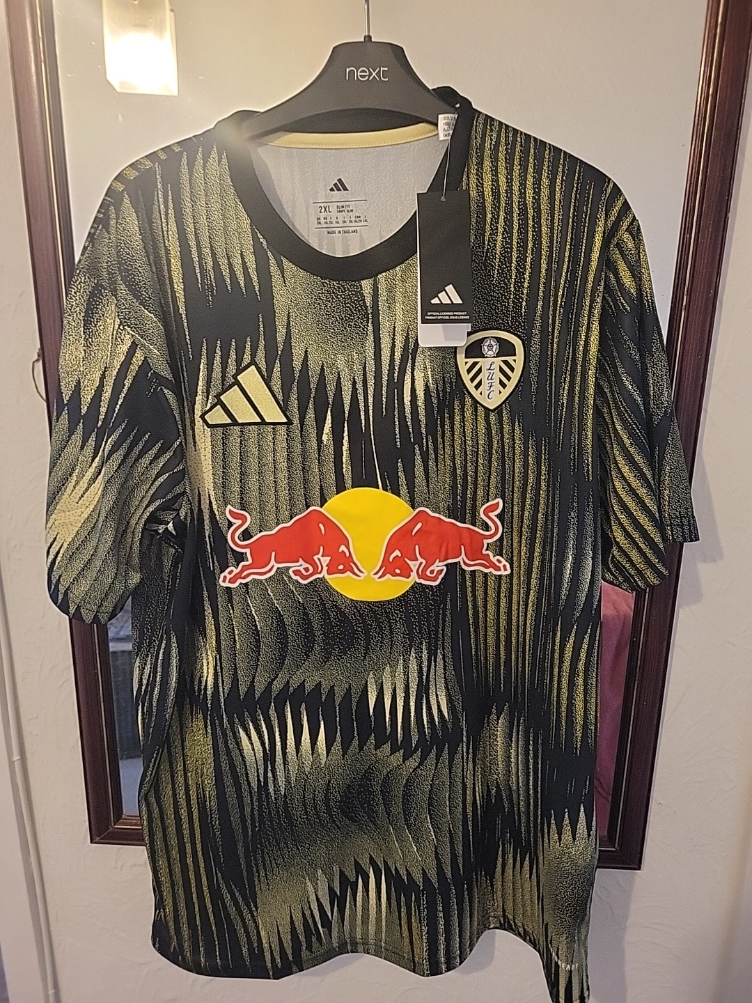 replica Leeds United Xxl Warm Up Shirt for sale on Ebay