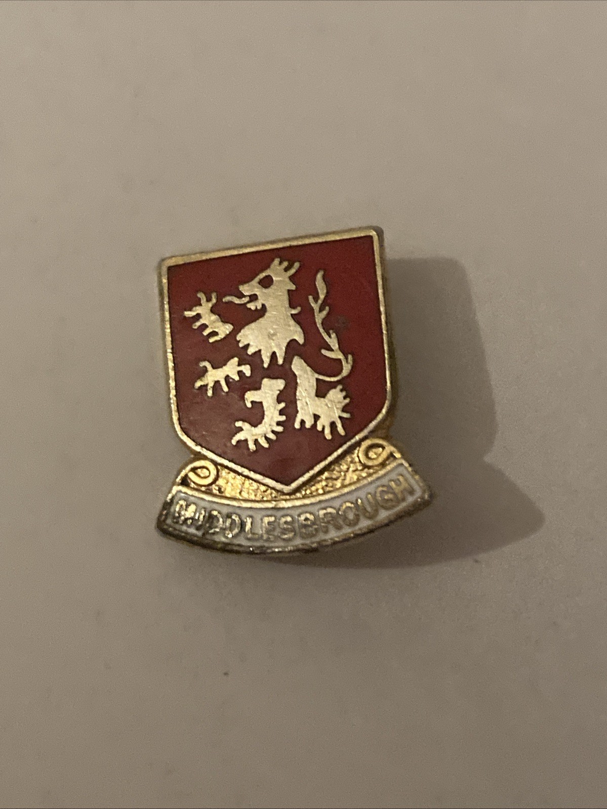 Used Middlesbrough Pin Badge, Originally Bought At Ayresome Park In 1990 for sale on Ebay