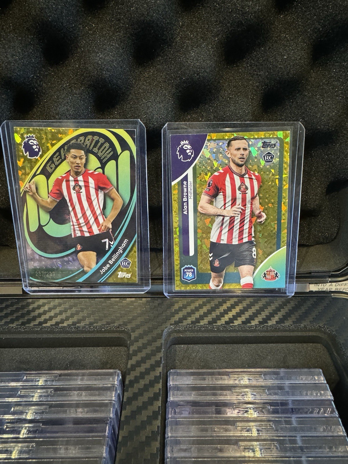 Sunderland FC Topps Premier League 25/26 Numbered Parallel Bundle for sale on Ebay