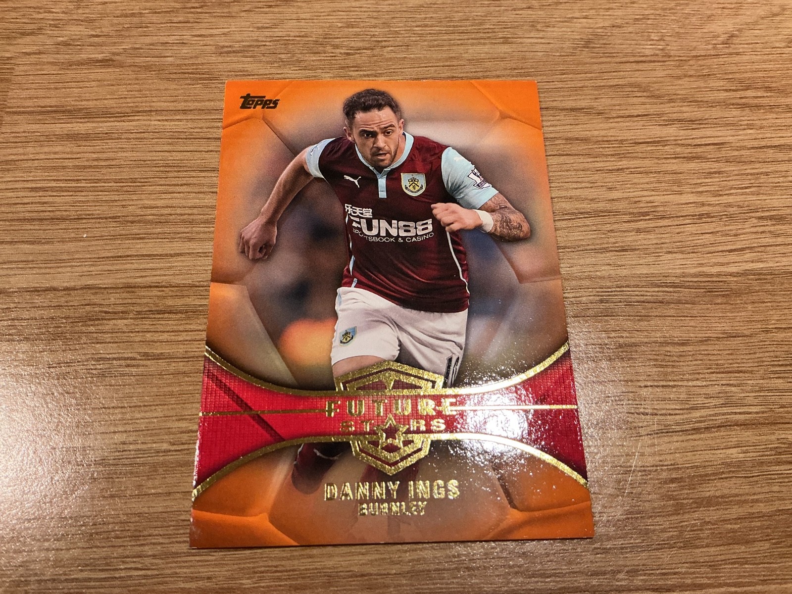 BURNLEY DANNY INGS FUTURE STARS TOPPS 11/11 CARD for sale on Ebay