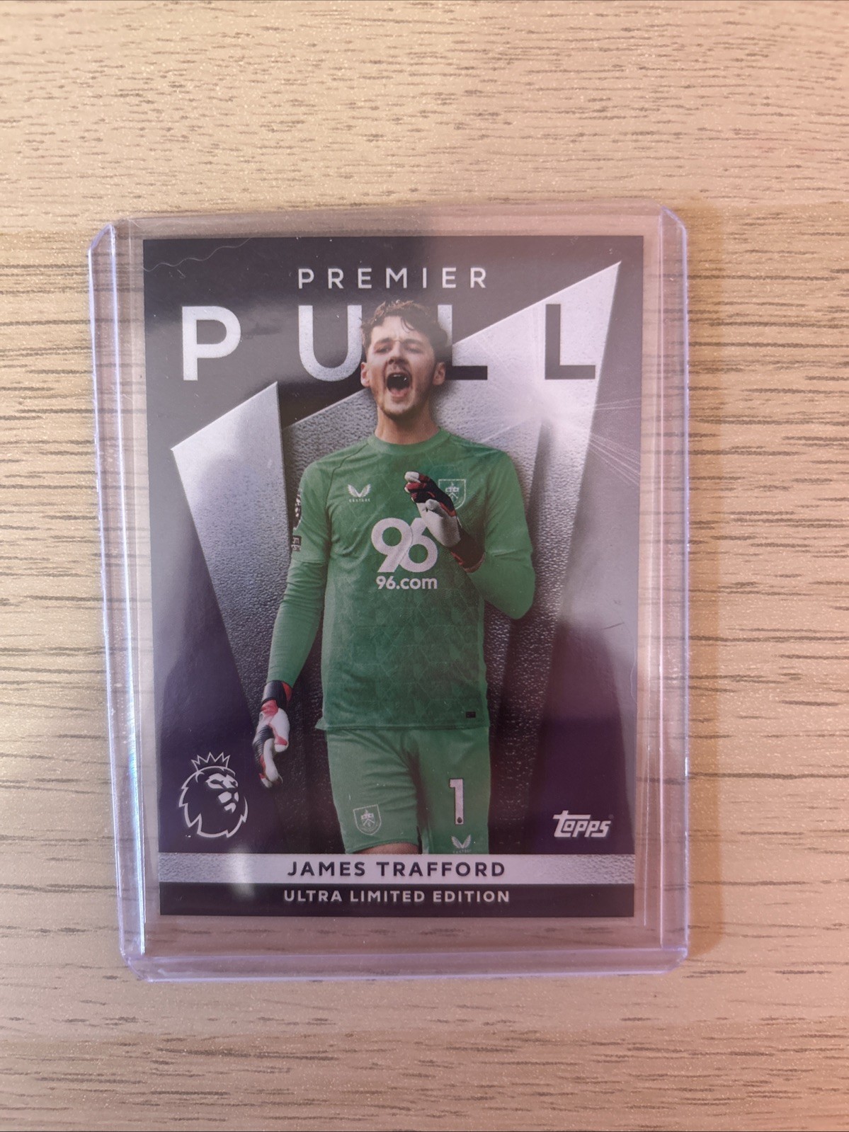 Topps Premier League 2025/2026 Premier Pull James Trafford Burnley Man City for sale on Ebay
