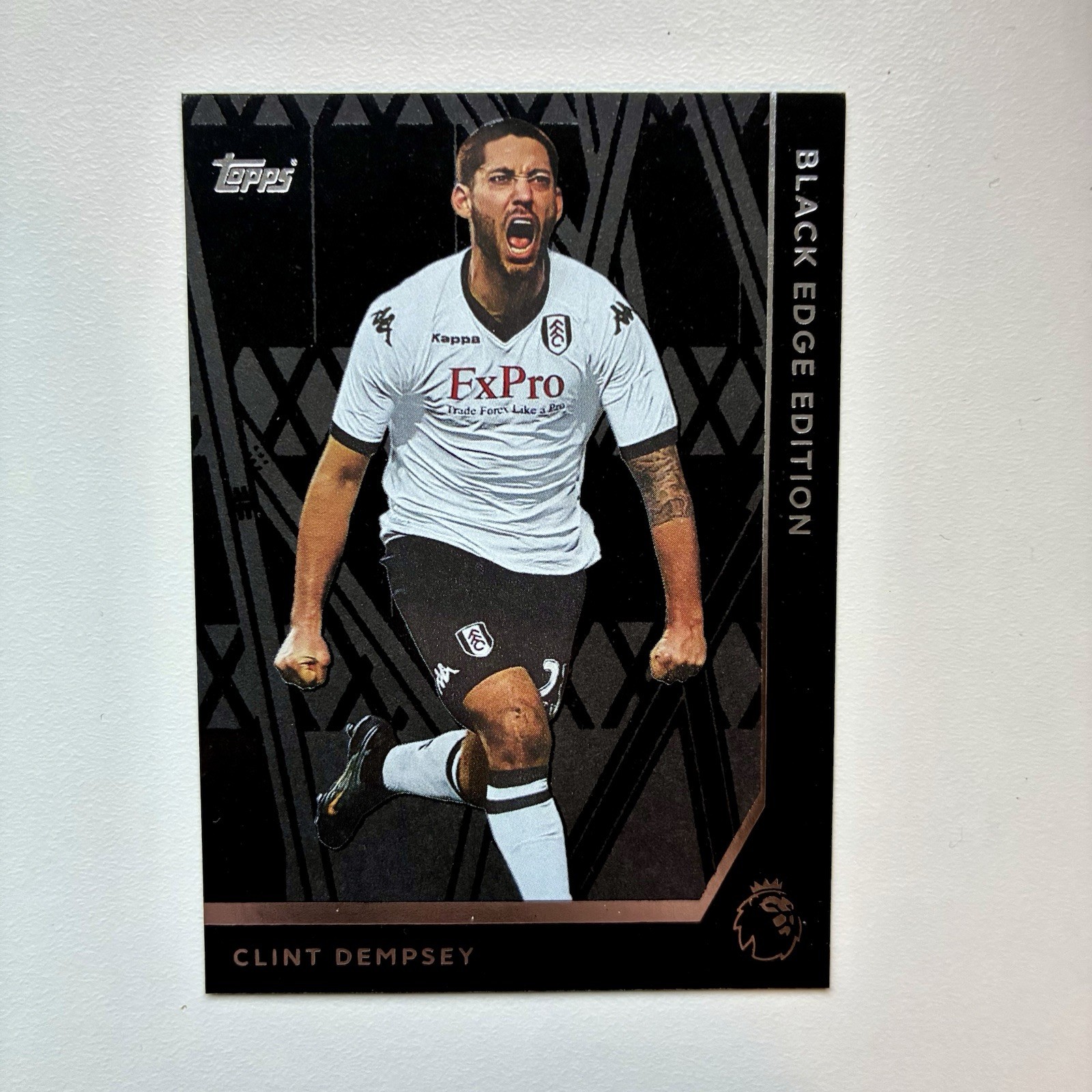 Topps Premier League 2026 Clint Dempsey Black Edge Edition Fulham for sale on Ebay