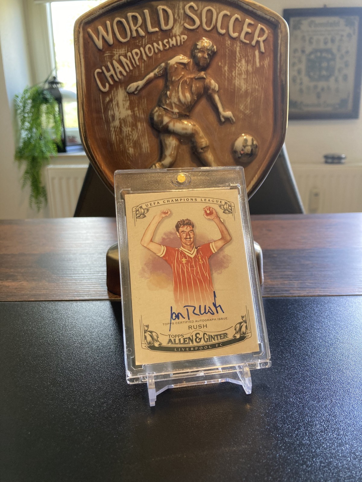 Topps, Chrome, Panini Cards, Autograph, PSA, #(52) # Ian RUSH Liverpool for sale on Ebay