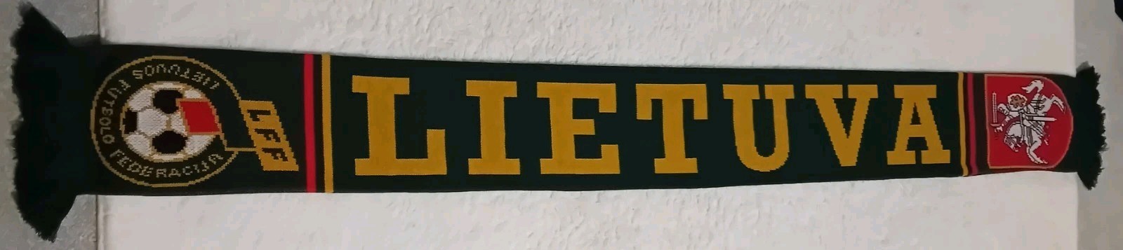 Lithuania Football Scarf for sale on Ebay