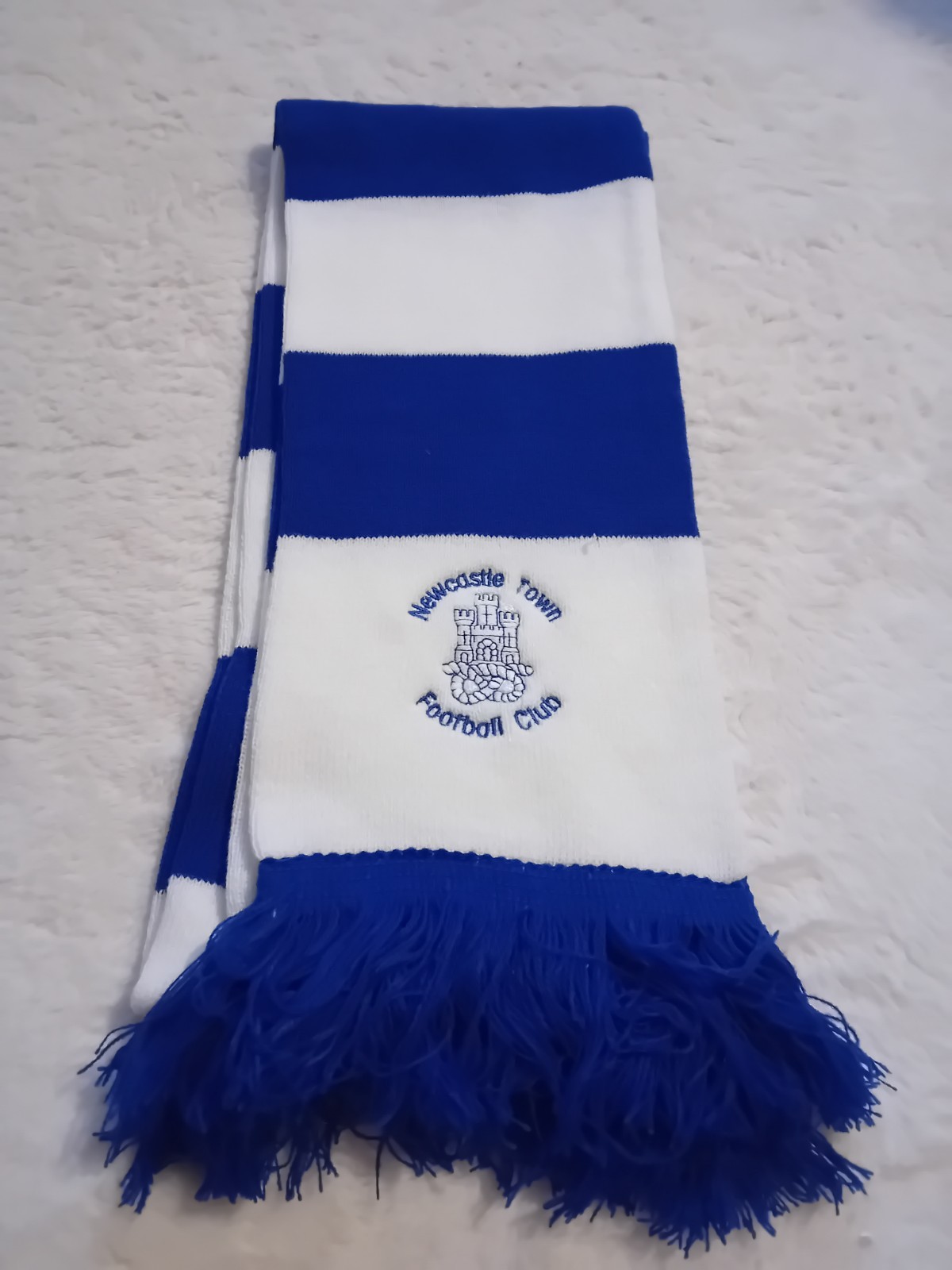 Newcastle Town Non League Bar Scarf for sale on Ebay