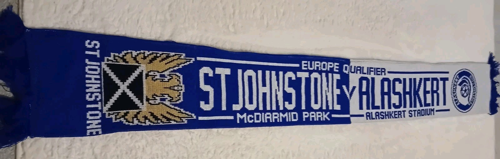 St Johnstone V Alashkert Scarf for sale on Ebay