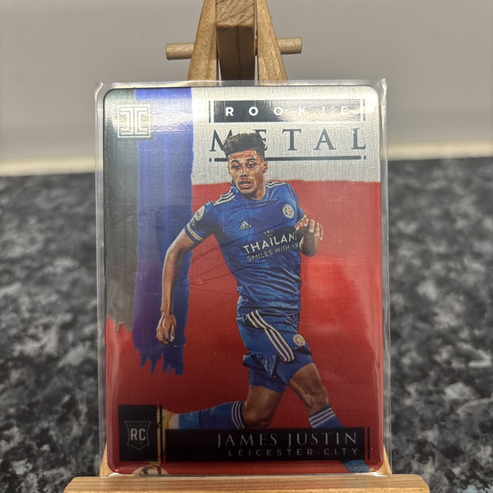 Panini Impeccable Premier League James Justin Leicester City 12.12 for sale on Ebay